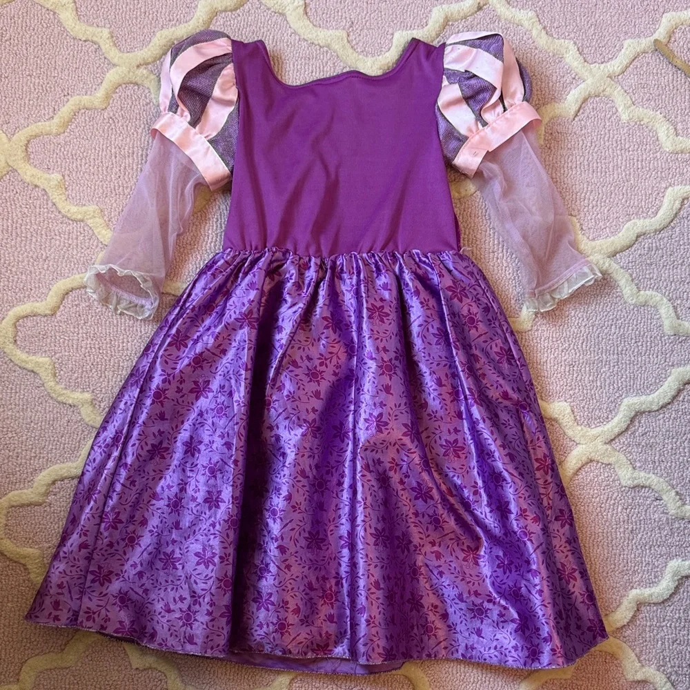 Disney Rapunzel Kids Costume Dress 4T - Picture 2 of 6
